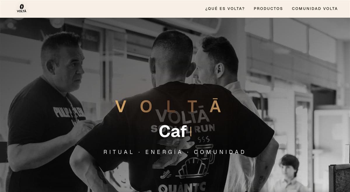 Vista de VOLTA